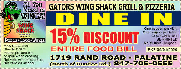 Wing shack coupons
