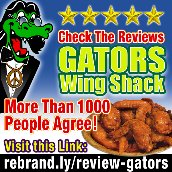 Check what more than 1000 people say about Gators Wing Shack. Write your own review.