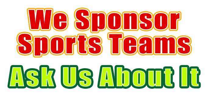 At Gators Wing Shack We Sponsor Sports Teams — ASK US!